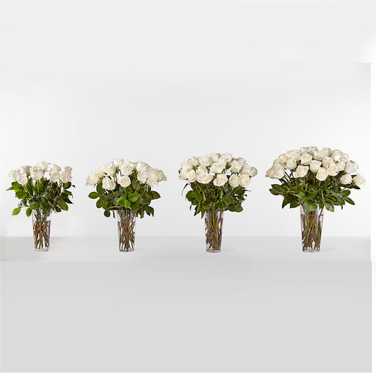 Long Stem White Rose Bouquet –  Oak Ridge Floral Company Llc, Oak Ridge TN