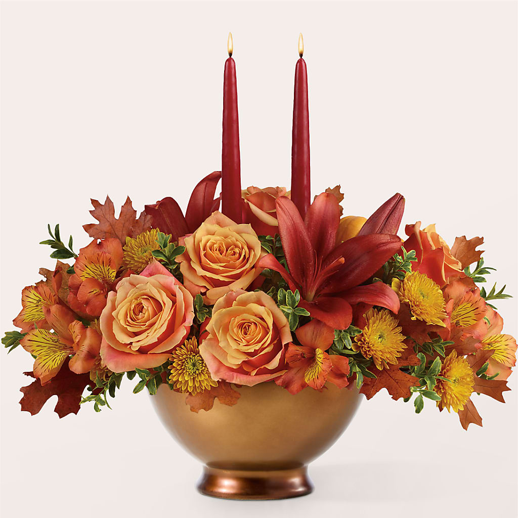 Harvest Table Centerpiece –  Oak Ridge Floral Company Llc, Oak Ridge TN
