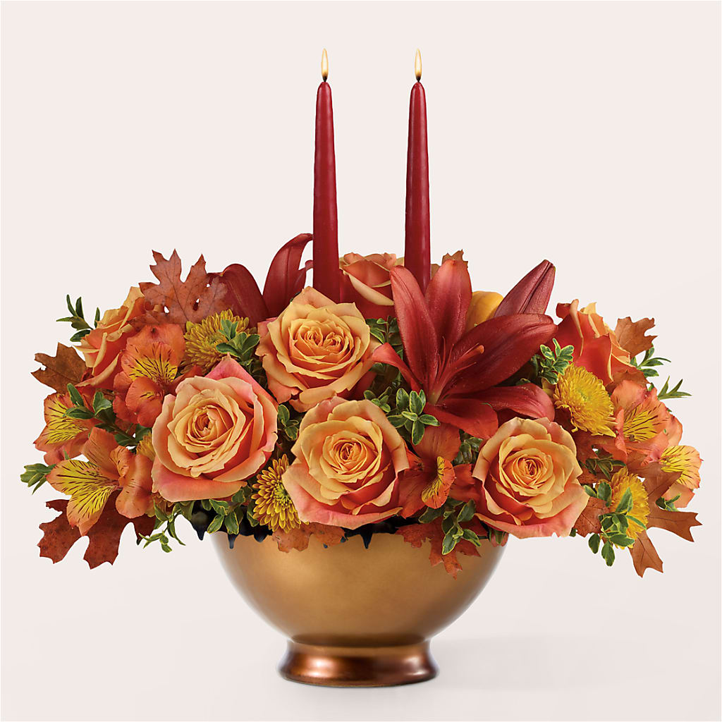 Harvest Table Centerpiece –  Oak Ridge Floral Company Llc, Oak Ridge TN