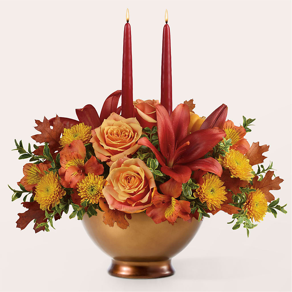Harvest Table Centerpiece –  Oak Ridge Floral Company Llc, Oak Ridge TN