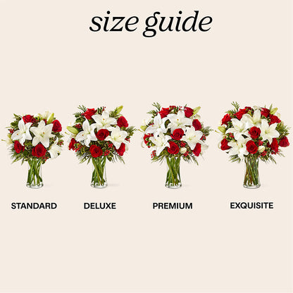 Sparkling Snowflakes Bouquet –  Oak Ridge Floral Company Llc, Oak Ridge TN
