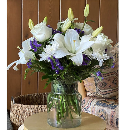 Beyond Blue Bouquet –  Oak Ridge Floral Company Llc, Oak Ridge TN