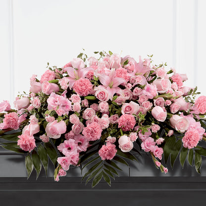 Garden of Comfort Casket Spray (Standard) –  Oak Ridge Floral Company Llc, Oak Ridge TN
