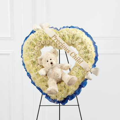 Precious Child Standing Heart –  Oak Ridge Floral Company Llc, Oak Ridge TN