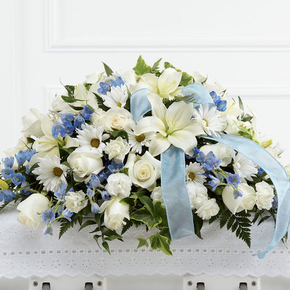 Tender Treasure Casket Spray –  Oak Ridge Floral Company Llc, Oak Ridge TN