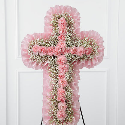 Angel's Cross Easel –  Oak Ridge Floral Company Llc, Oak Ridge TN