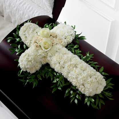 Peaceful Memories Casket Spray (Standard) –  Oak Ridge Floral Company Llc, Oak Ridge TN