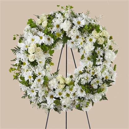 Faithful Wishes Wreath –  Oak Ridge Floral Company Llc, Oak Ridge TN