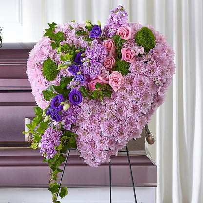 Treasured Love Standing Heart –  Oak Ridge Floral Company Llc, Oak Ridge TN