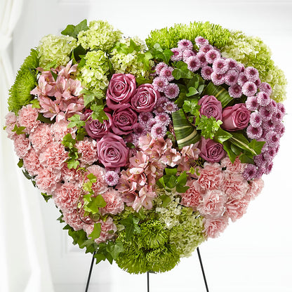 Heartwarming Standing Heart –  Oak Ridge Floral Company Llc, Oak Ridge TN