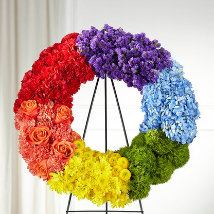 Circle of Love Wreath –  Oak Ridge Floral Company Llc, Oak Ridge TN