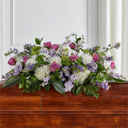 Meadows of Serenity Casket Spray –  Oak Ridge Floral Company Llc, Oak Ridge TN