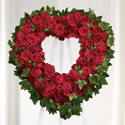 Wholehearted Standing Spray –  Oak Ridge Floral Company Llc, Oak Ridge TN