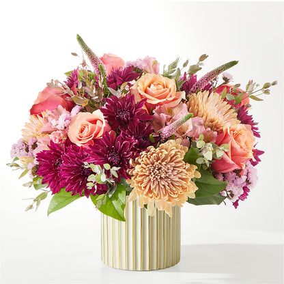 Berry Cobbler Bouquet with Ivory Vase –  Oak Ridge Floral Company Llc, Oak Ridge TN