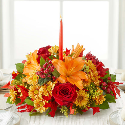 Autumn's Embrace Centerpiece –  Oak Ridge Floral Company Llc, Oak Ridge TN