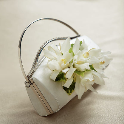 White Purse Decor –  Oak Ridge Floral Company Llc, Oak Ridge TN