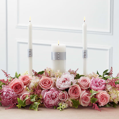 Worldwide Romance Unity Candle Arrangement –  Oak Ridge Floral Company Llc, Oak Ridge TN