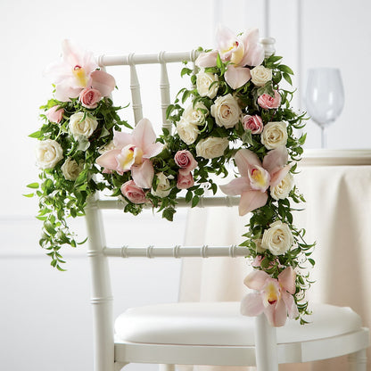 Orchid Rose Chair Décor –  Oak Ridge Floral Company Llc, Oak Ridge TN