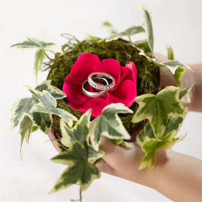 Lila Rose Ring Nest –  Oak Ridge Floral Company Llc, Oak Ridge TN